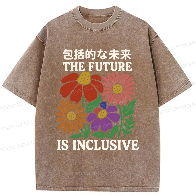 Tokyo-Tiger An Inclusive Future Washed T-Shirt