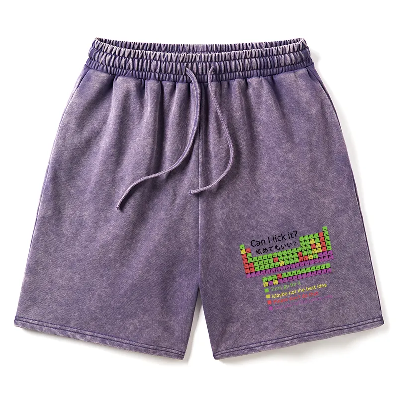 Tokyo-Tiger Can I Lick It Washed Shorts