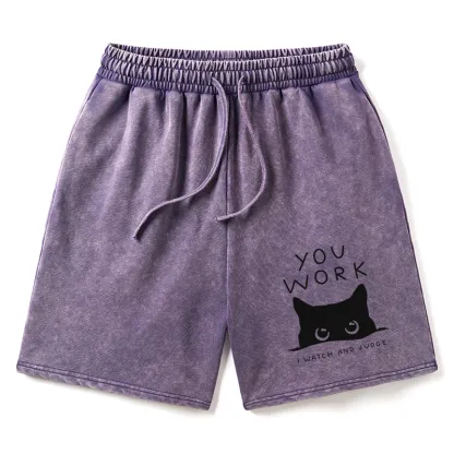 Tokyo-Tiger A Cat That Spies Washed Shorts
