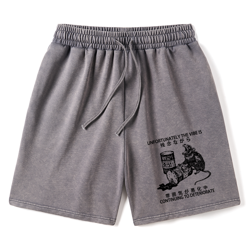 Tokyo-Tiger The Vibe Is Continuing To Deteriorate Washed Shorts
