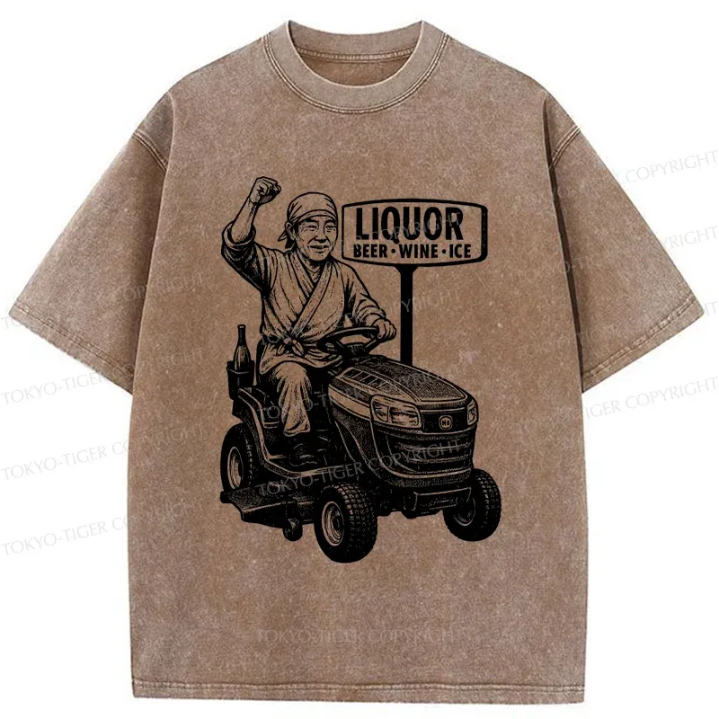Tokyo-Tiger Japan Country Music Washed T-Shirt