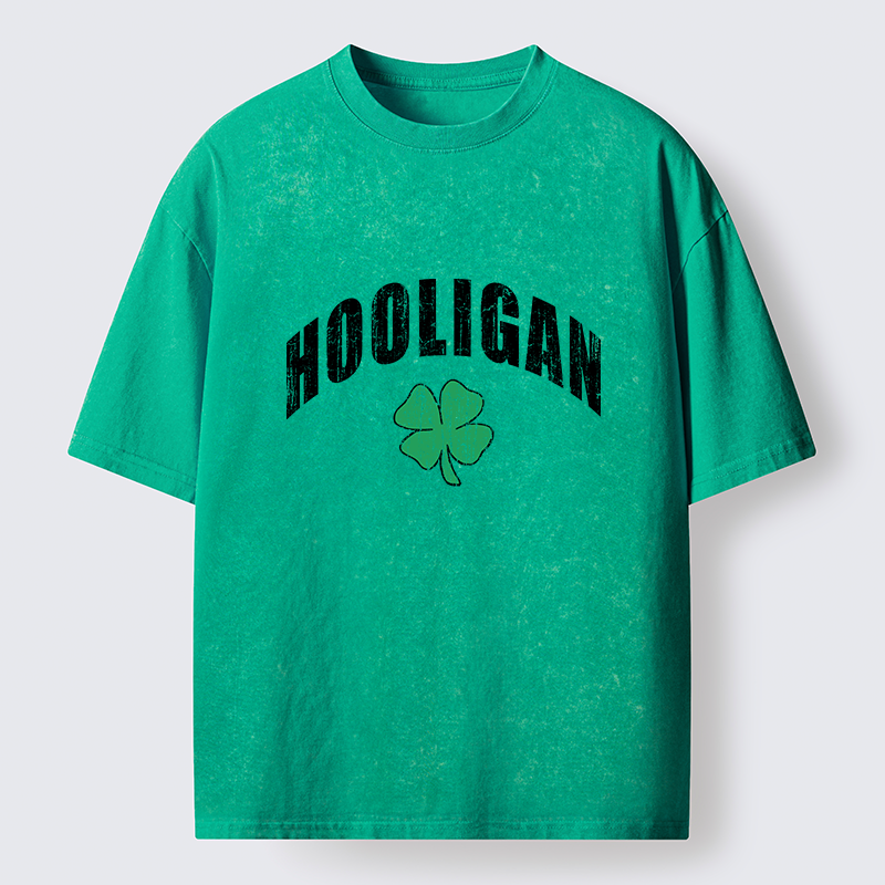 Tokyo-Tiger Lucky Troublemaker Washed T-Shirt