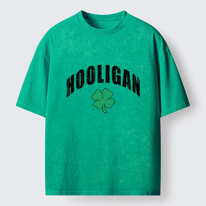 Tokyo-Tiger Lucky Troublemaker Washed T-Shirt