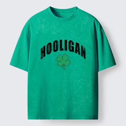 Tokyo-Tiger Lucky Troublemaker Washed T-Shirt