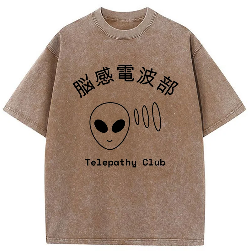 Tokyo-Tiger Alien Club Washed T-Shirt