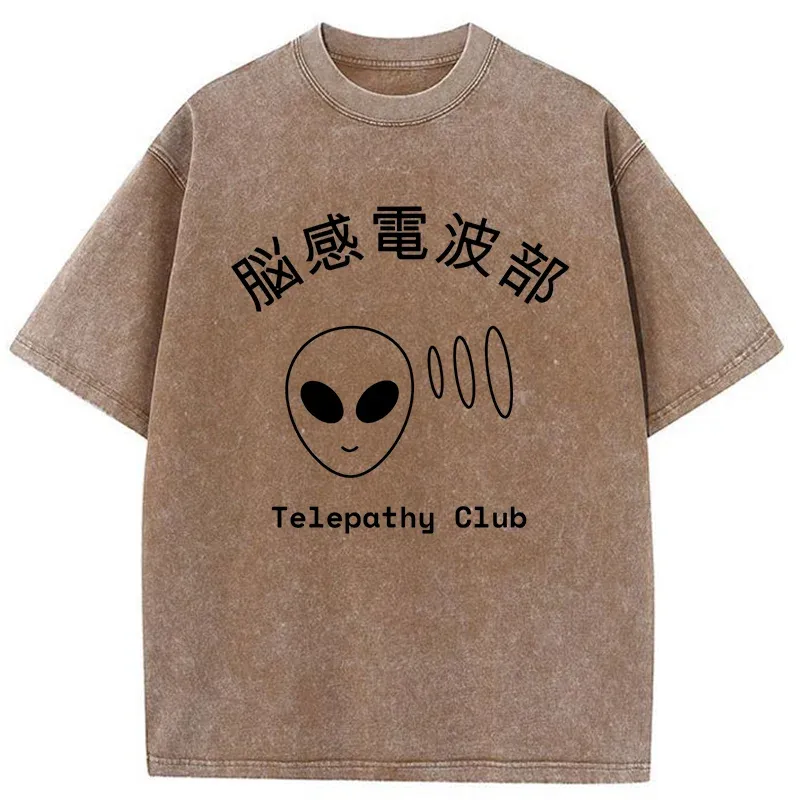 Tokyo-Tiger Alien Club Washed T-Shirt