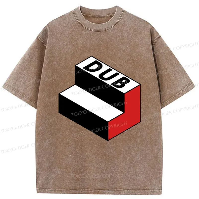 Tokyo-Tiger Dubstep Funny Washed T-Shirt