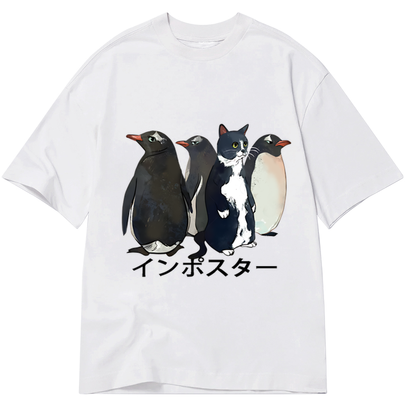 Tokyo-Tiger Imposter Among Penguins Classic T-Shirt Sale
