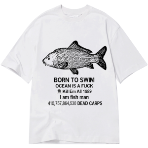 Image of Tokyo-Tiger Born To Swim Classic T-Shirt