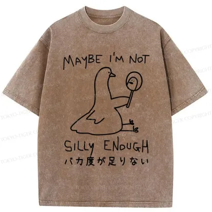 Tokyo-Tiger Not So Smart Goose Washed T-Shirt