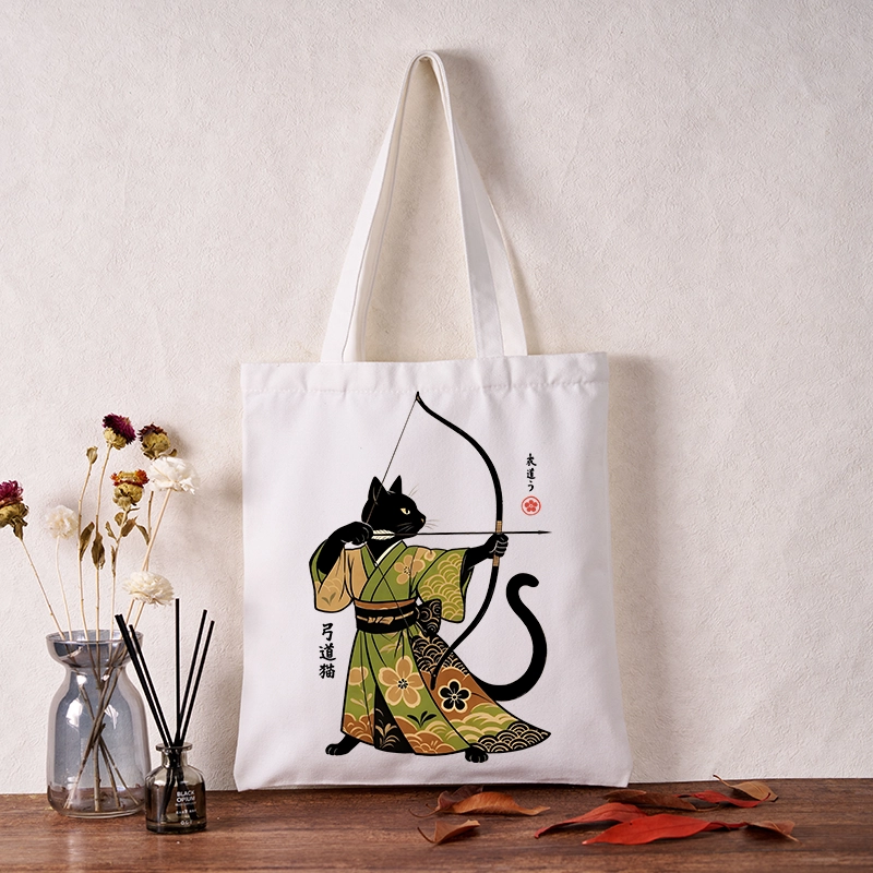 Tokyo-Tiger Japan Cat Archery Tote Bag
