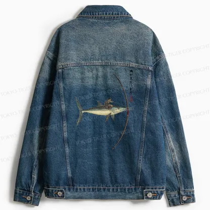 Tokyo-Tiger I Am Speed Jean Jacket