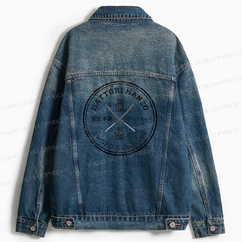 Tokyo-Tiger Hattori Hanzo Sword Company Jean Jacket