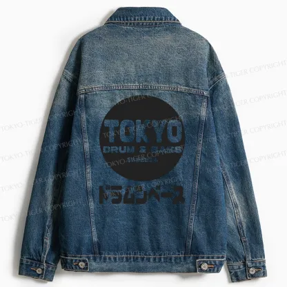 Tokyo-Tiger Tokyo DnB Japanese Jean Jacket