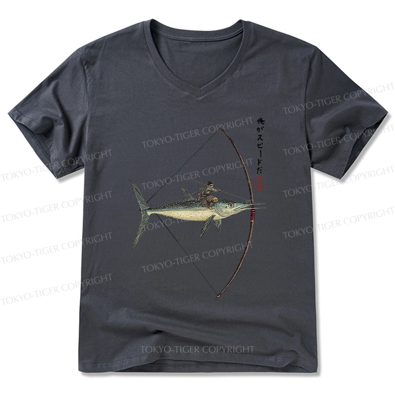 Tokyo-Tiger I Am Speed V-Neck Classic T-Shirt