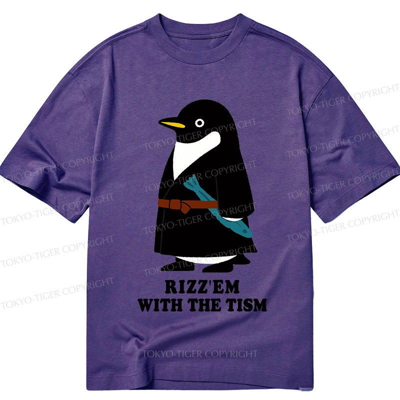 Tokyo-Tiger Rizz'Em With The Tism Classic T-Shirt