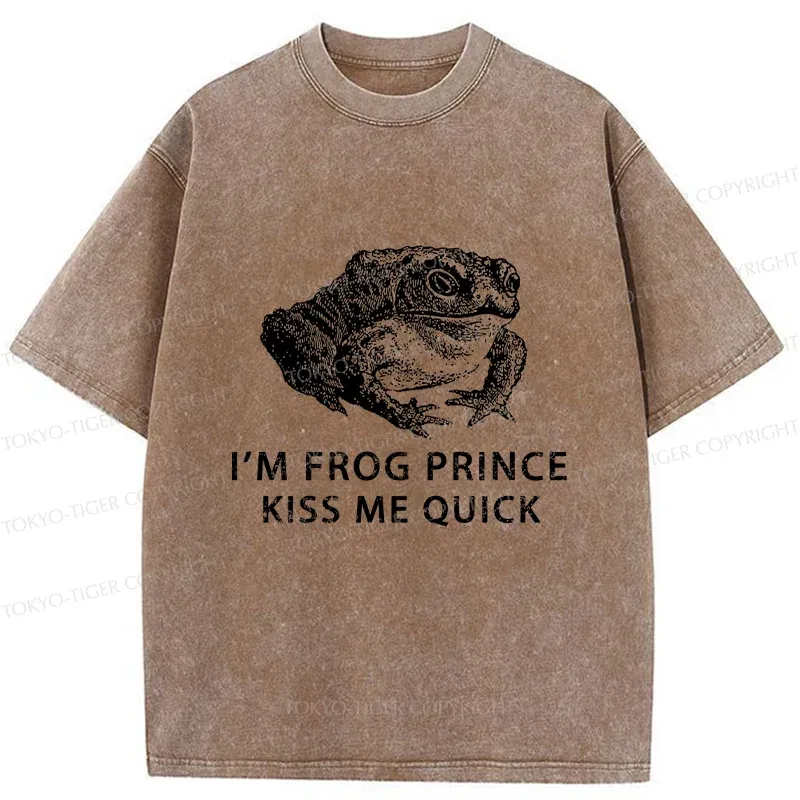 Tokyo-Tiger Real Frog Prince Washed T-Shirt