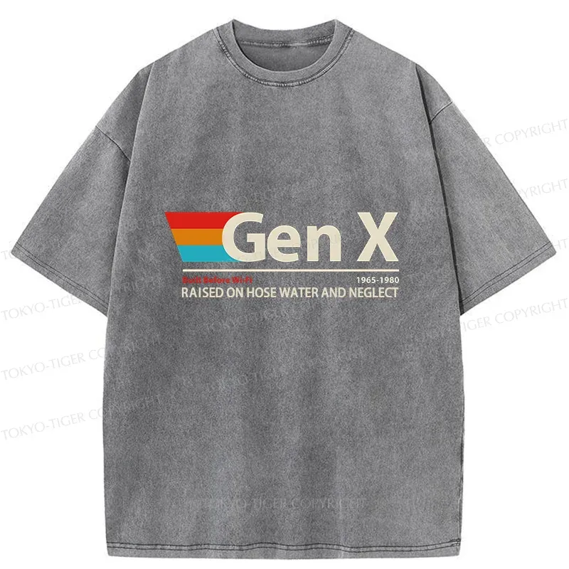 Tokyo-Tiger Funny X Era Washed T-Shirt