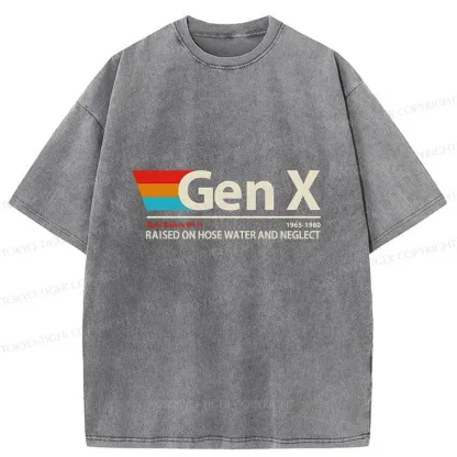 Tokyo-Tiger Funny X Era Washed T-Shirt