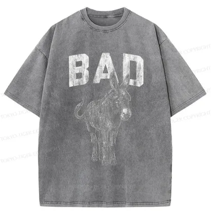 Tokyo-Tiger Bad Ass Washed T-Shirt