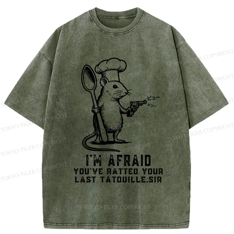 Tokyo-Tiger A Rat’s Warning Washed T-Shirt