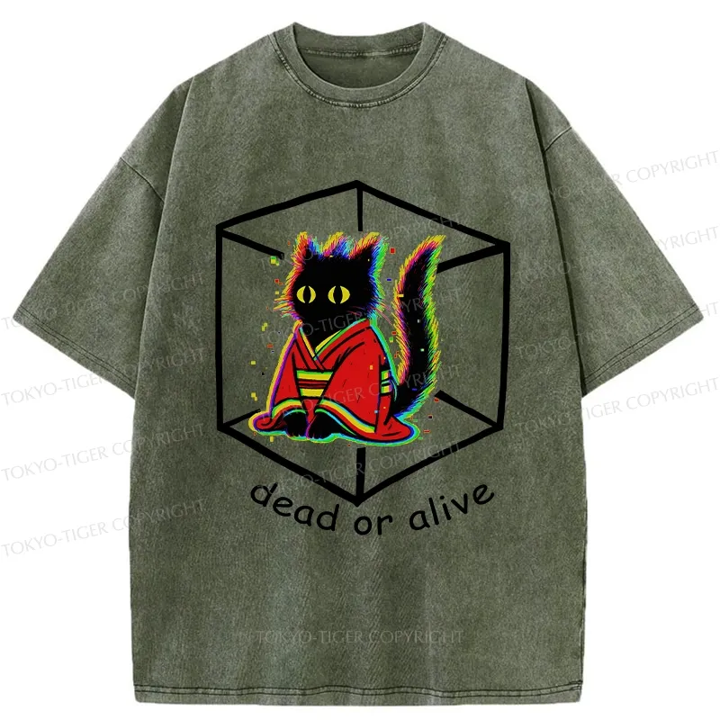 Tokyo-Tiger Dead Or Alive Washed T-Shirt