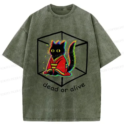 Tokyo-Tiger Dead Or Alive Washed T-Shirt