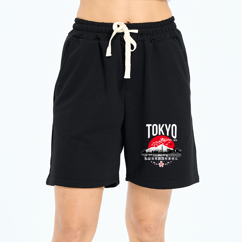Tokyo-Tiger I don’t speak Japanese Unisex Shorts