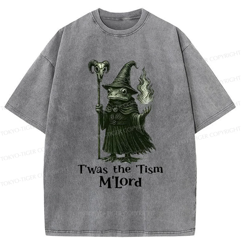 Tokyo-Tiger Witch Frog Washed T-Shirt