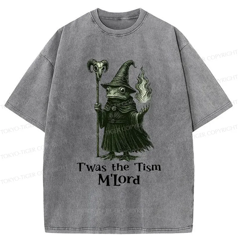 Tokyo-Tiger Witch Frog Washed T-Shirt