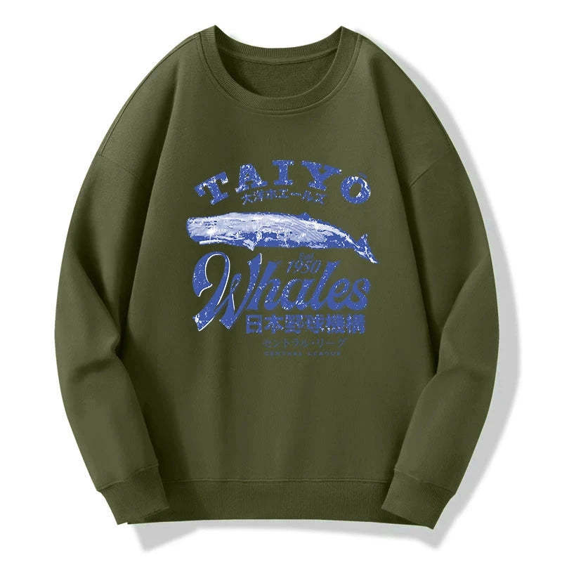 Tokyo-Tiger Japan Taiyo Whales Sweatshirt