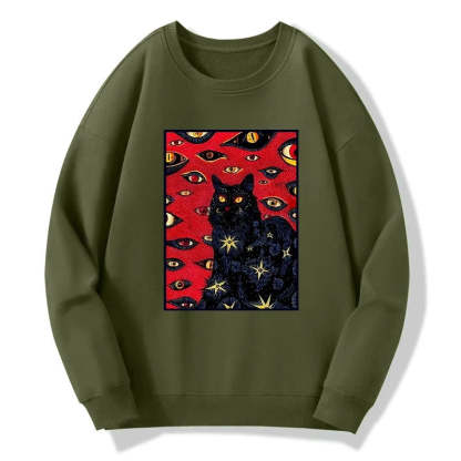 Tokyo-Tiger Mysterious Cat Sweatshirt