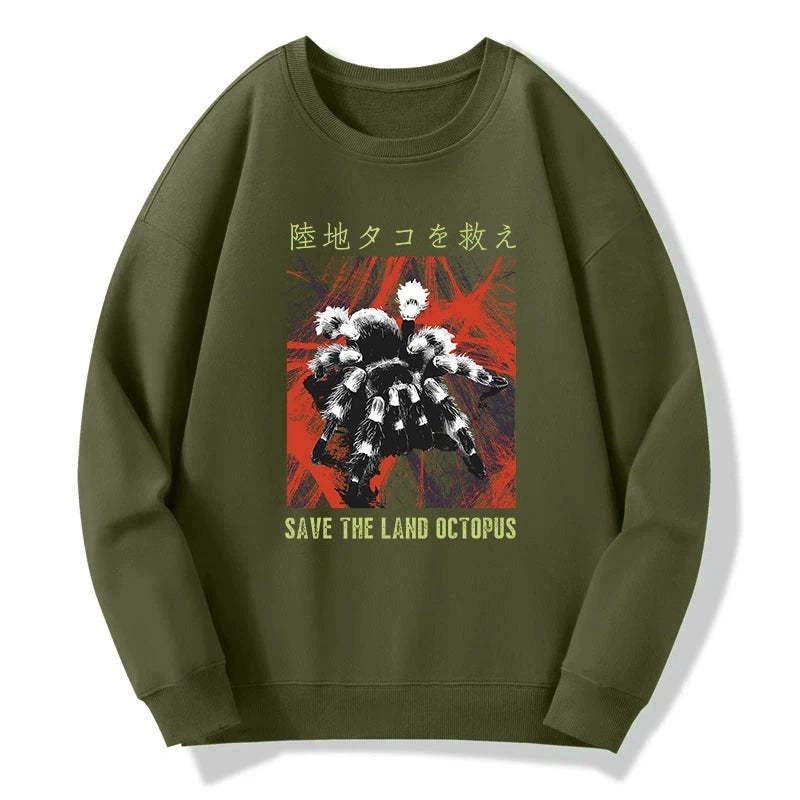 Tokyo-Tiger Real Scary Spiders Sweatshirt