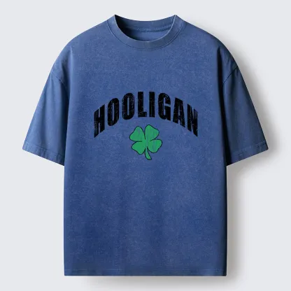 Tokyo-Tiger Lucky Troublemaker Washed T-Shirt