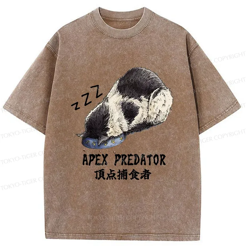 Tokyo-Tiger Apex Predator Washed T-Shirt