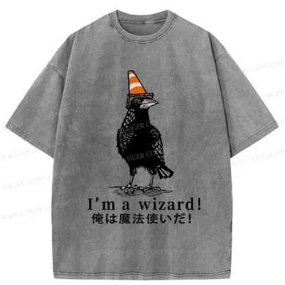 Tokyo-Tiger Magic Crow Washed T-Shirt