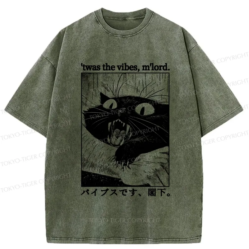 Tokyo-Tiger 'Twas The Vibes M'lord Washed T-Shirt