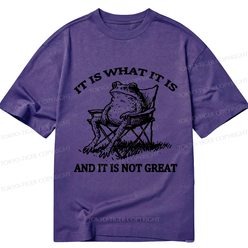 Tokyo-Tiger Resting Frog Funny Classic T-Shirt