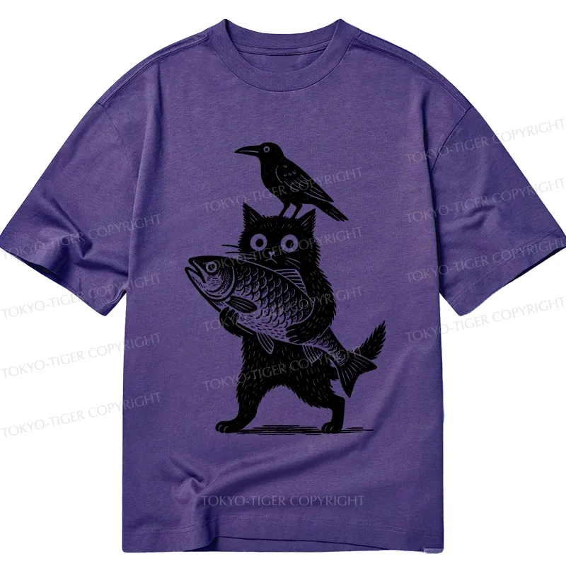 Tokyo-Tiger Black Animals Funny Classic T-Shirt