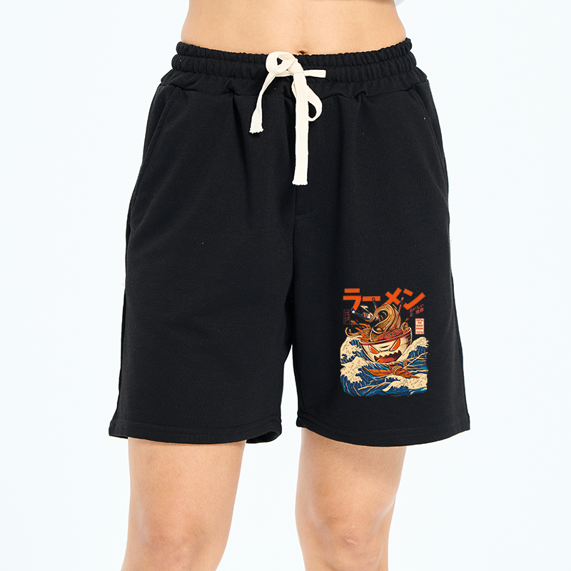 Tokyo-Tiger The Great Wave Ramen Yokai  Shorts