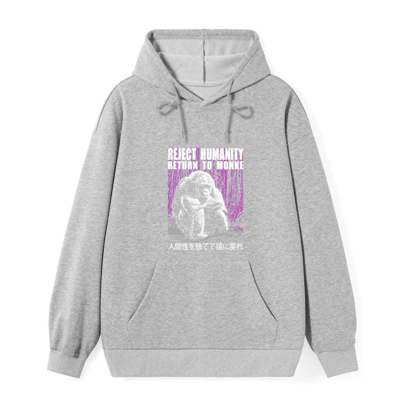 Tokyo-Tiger Reject Humanity Return To Monkey Classic Hoodie