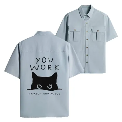 Tokyo-Tiger A Cat That Spies Work Shirt