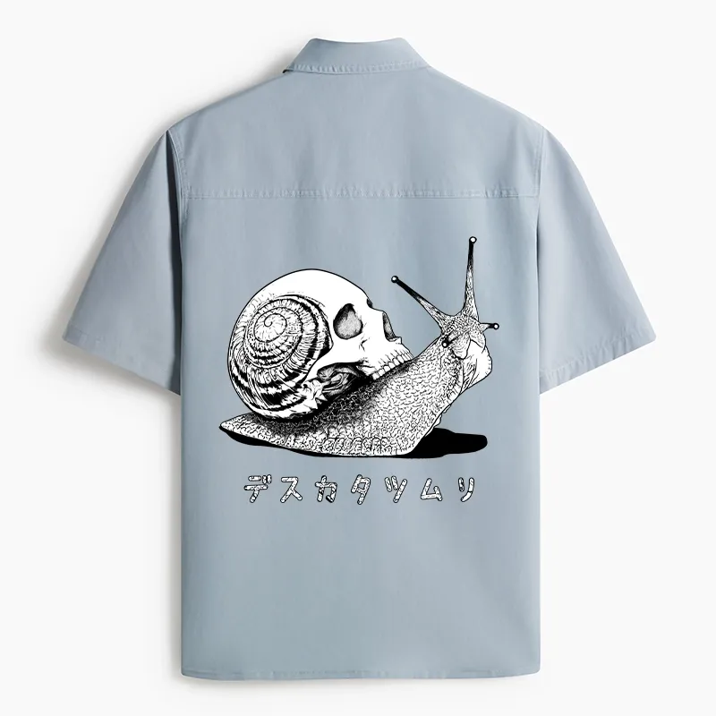 Tokyo-Tiger Death Snail Manga Work Shirt