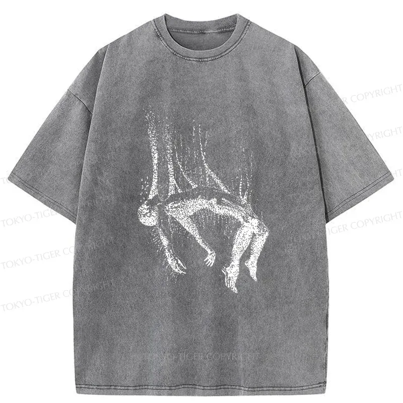 Tokyo-Tiger Lost And Wandering Soul Washed T-Shirt