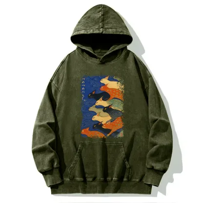 Tokyo-Tiger Claw-some Ninja Washed Hoodie