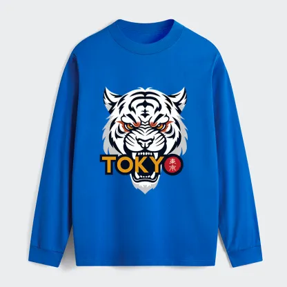Tokyo-Tiger Logo Classic Long Sleeve T-Shirt