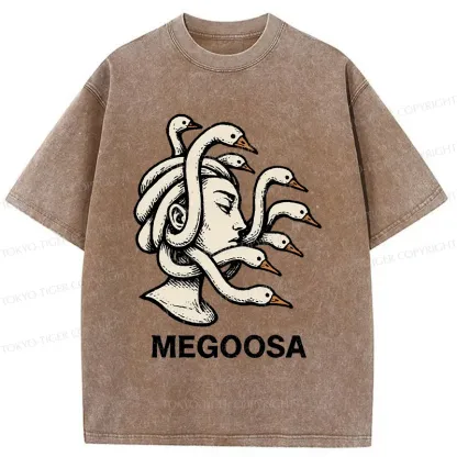 Tokyo-Tiger Legendary Goose Washed T-Shirt