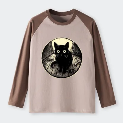 [Copy]Tokyo-Tiger More Spaghetti Less Upsetti Goose Raglan Long Sleeve T-shirt