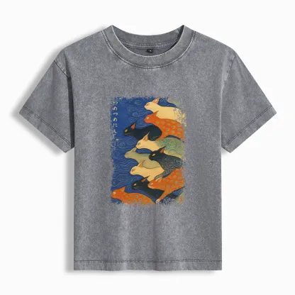 Tokyo-Tiger Claw-some Ninja Washed T-shirt