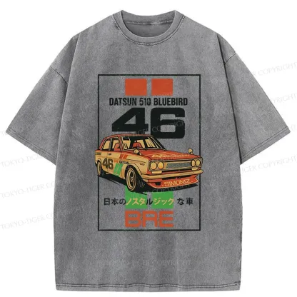 Tokyo-Tiger Classic Racing Japan Washed T-Shirt